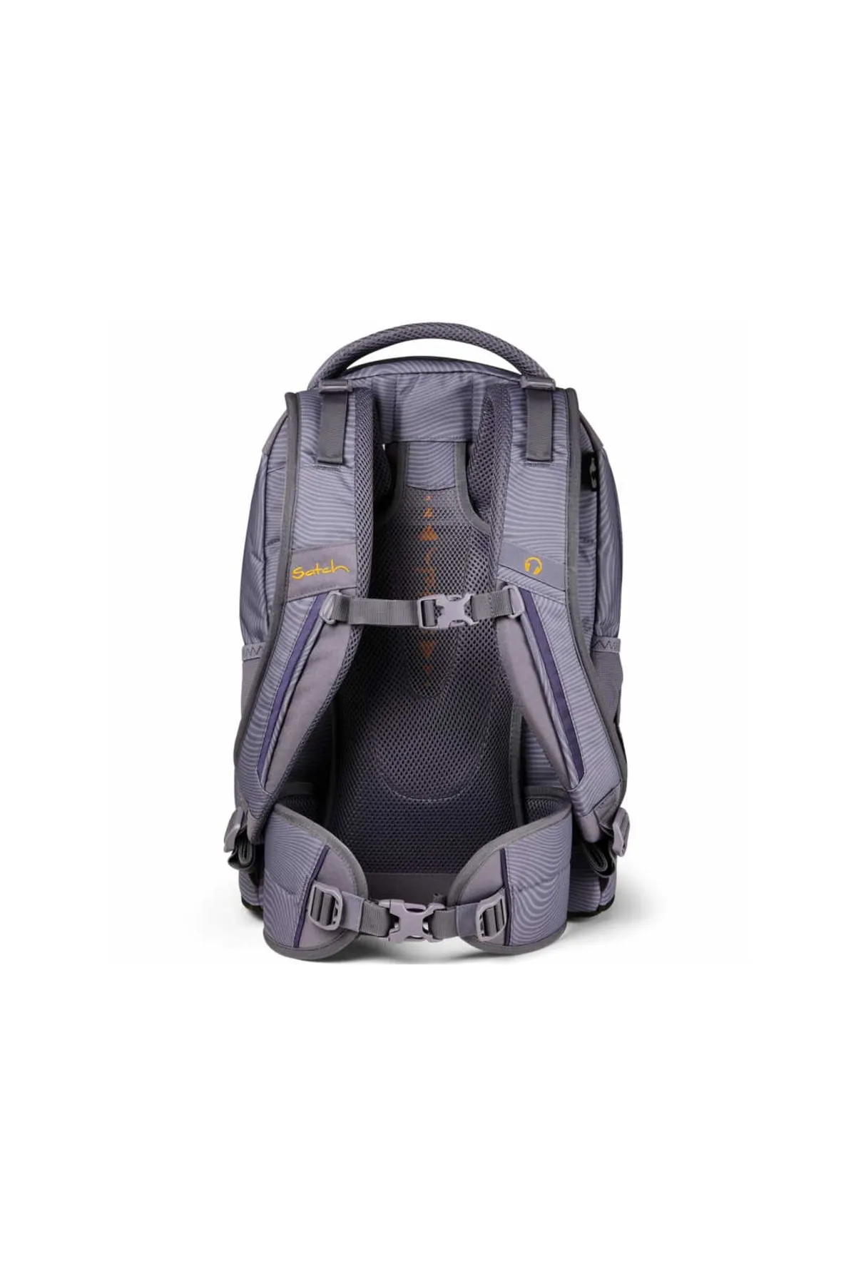 satch  Rucksack - Lila - Unifarben