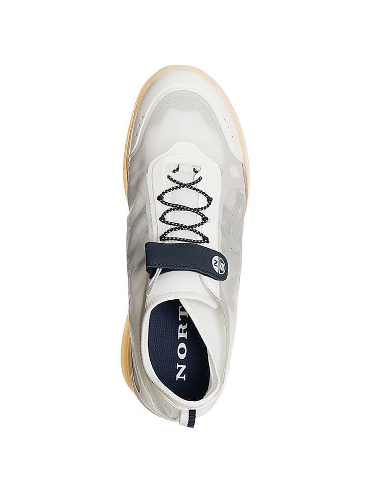 North Sails Sneakers in Weiß/ Grau/ Dunkelblau günstig kaufen 43