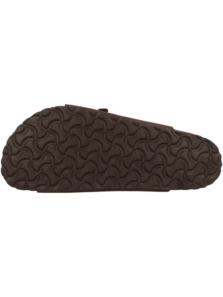 Birkenstock Sandale Florida SFB geöltes Nubukleder Weichbettung normal in dunkelblau günstig kaufen