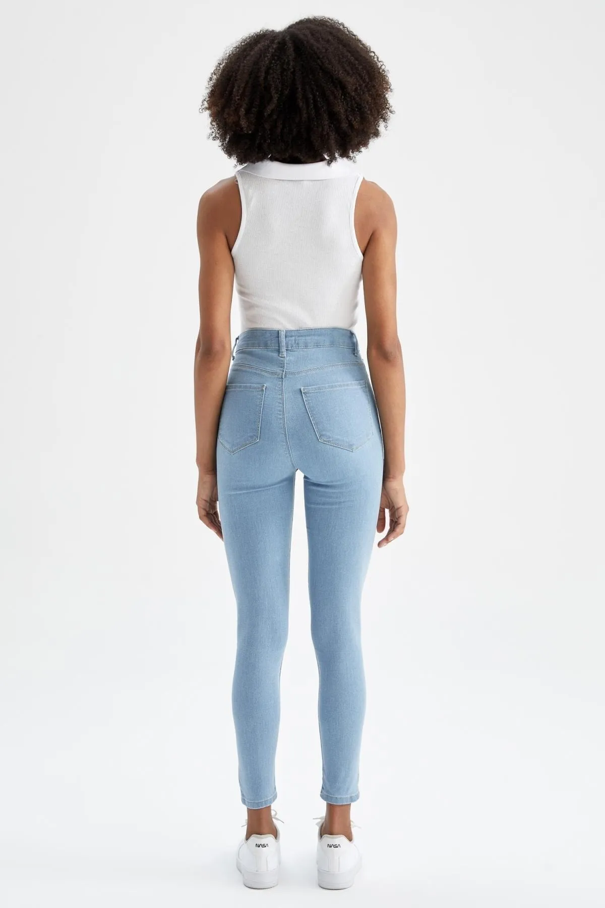 DeFacto  Super Skinny Jegging Fit Jeanshose mit hoher Taille
