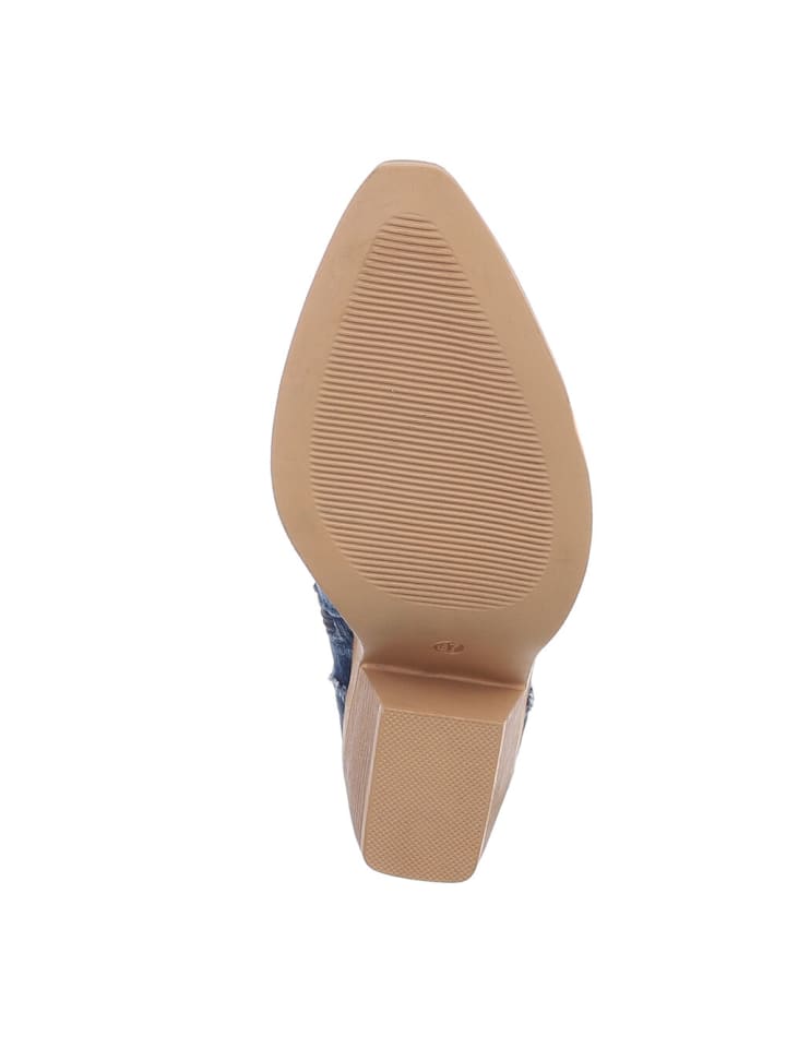 Ital-Design High Heel in Hellblau günstig kaufen