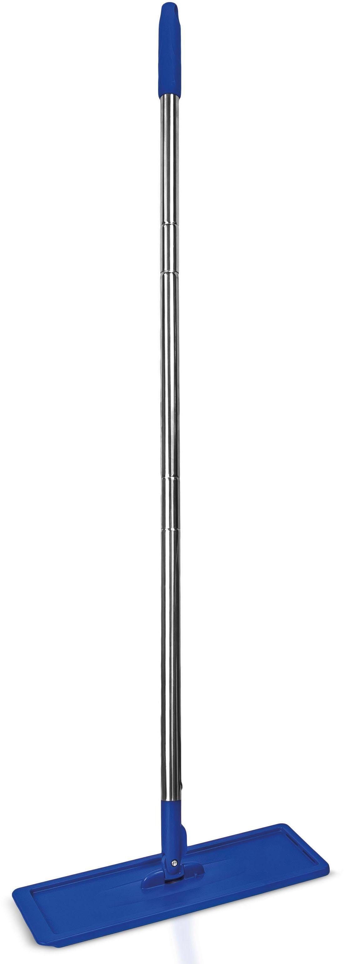 MediaShop Bodenwischer-Set Livington Touchless Mop, inkl. Doppeleimer und Mikrofaserpad, 2,7 Liter