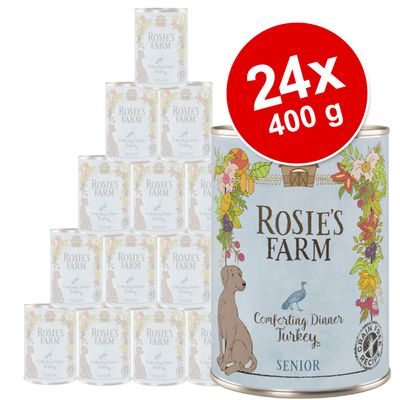 Sparpaket Rosie's Farm Senior 24 x 400 g