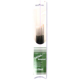 DA VINCI Nova-Aquarell-Set Synthetik Pinselset (5 Pinsel)