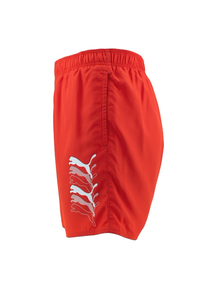 Puma Badehose PUMA SWIM MEN CATS MID SHORTS in Red günstig kaufen