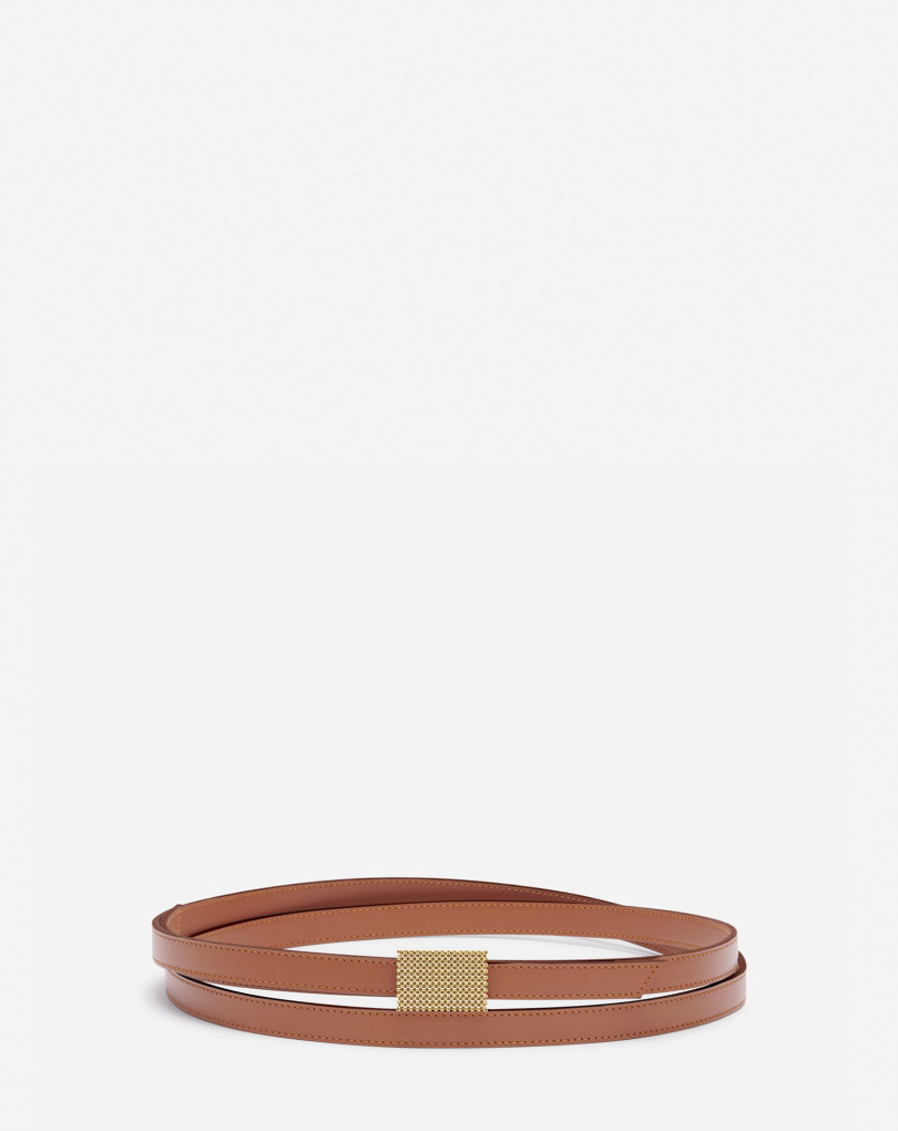 CEINTURE DOUBLE CONCERTO EN CUIR