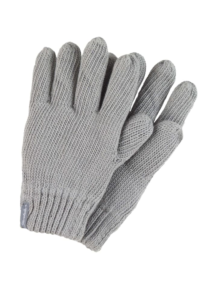 Sterntaler Strick-Fingerhandschuh in silber mel. günstig kaufen