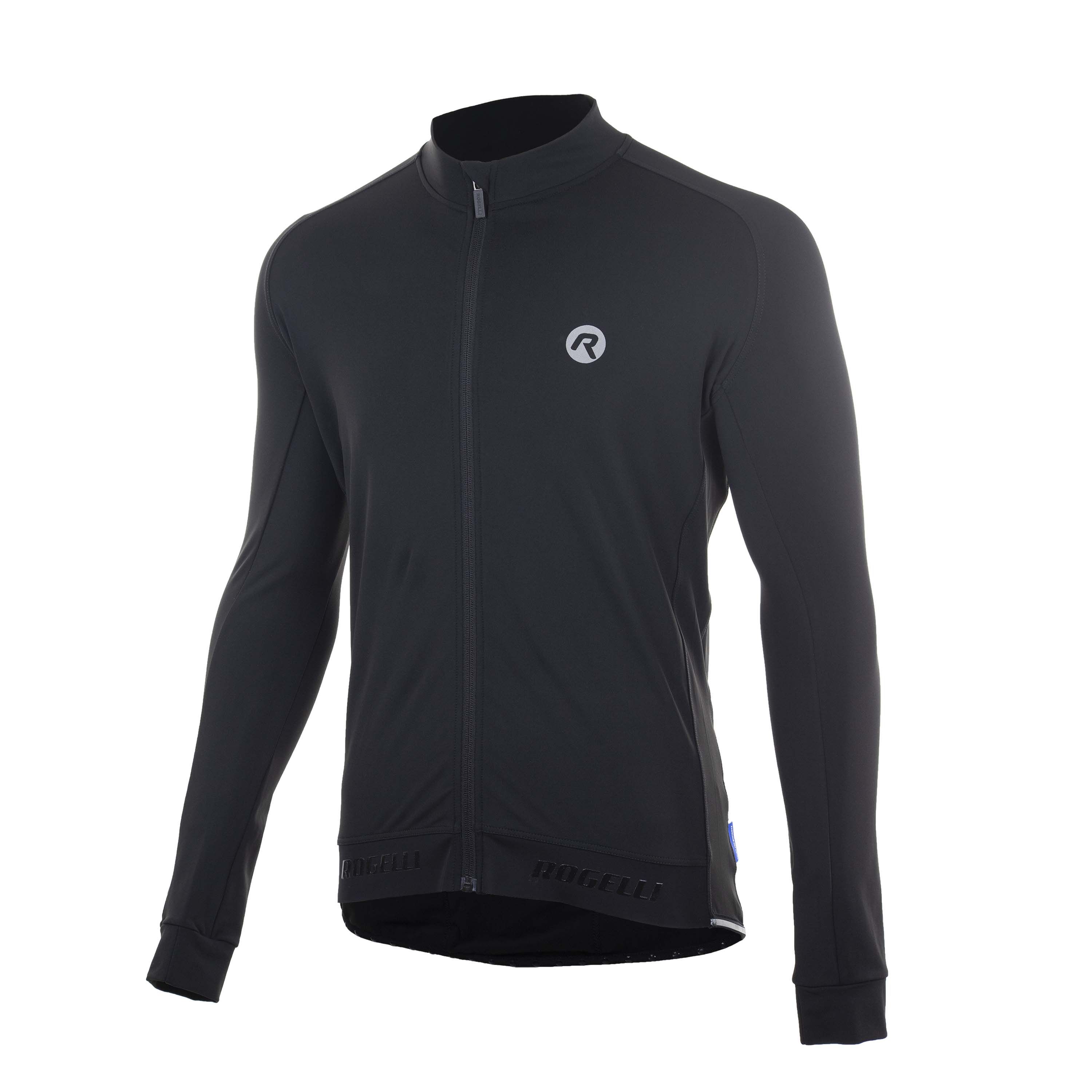 Rogelli Treviso 2.0 Schwarz Herren Radtrikot Langarm