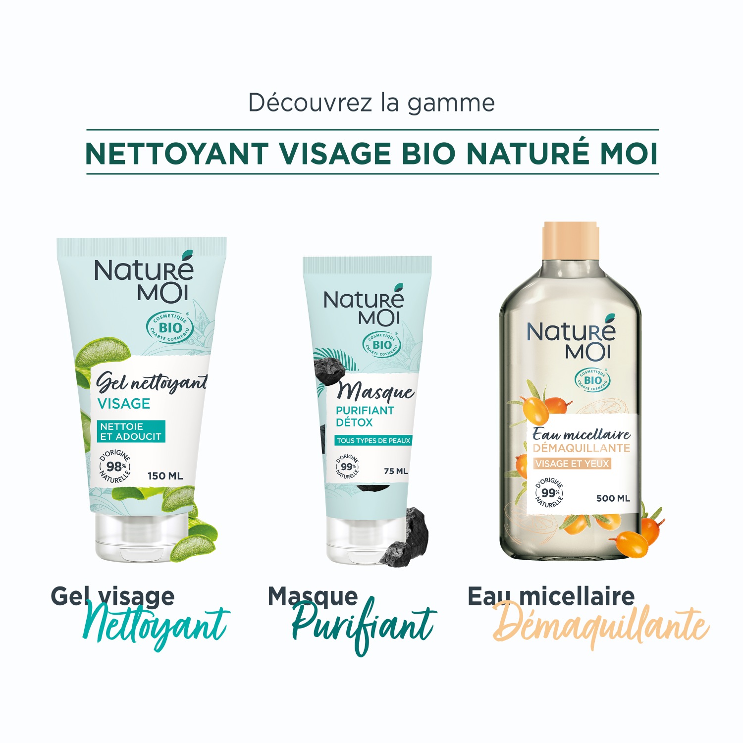 Мицеларна вода Nature Moi