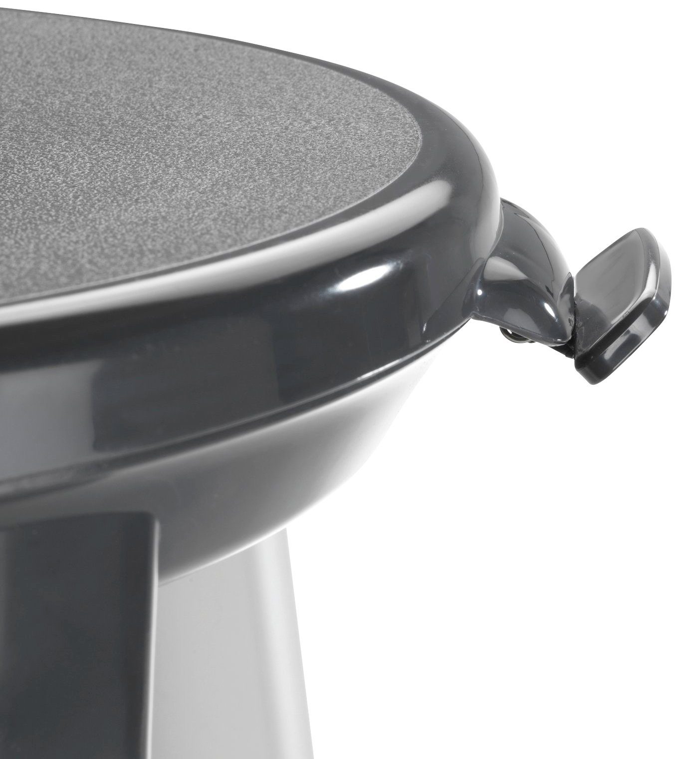 WENKO Duschhocker Secura Premium, belastbar bis 130 kg, mit drehbarer Sitzfläche