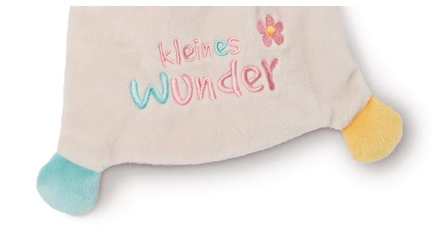 NICI Schmusetuch Hase 'kleines Wunder'
