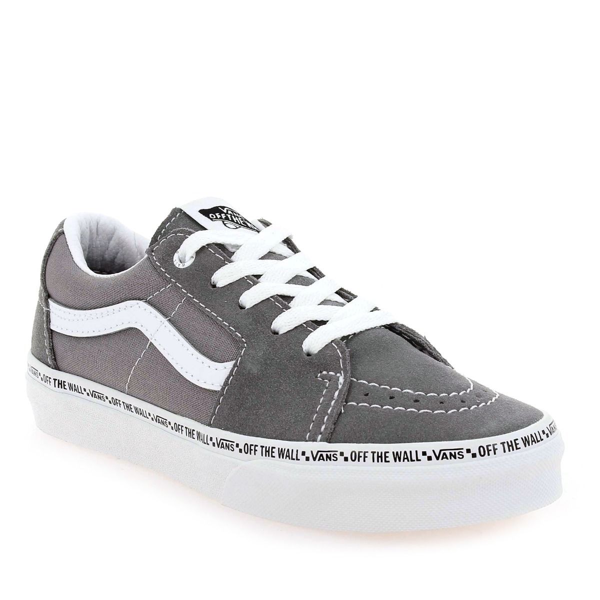 Vans  SK8-LOW KIDS H22 - gris