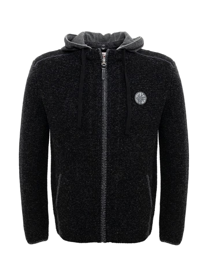 Spieth & Wensky Strickjacke ECHO in schwarz günstig kaufen