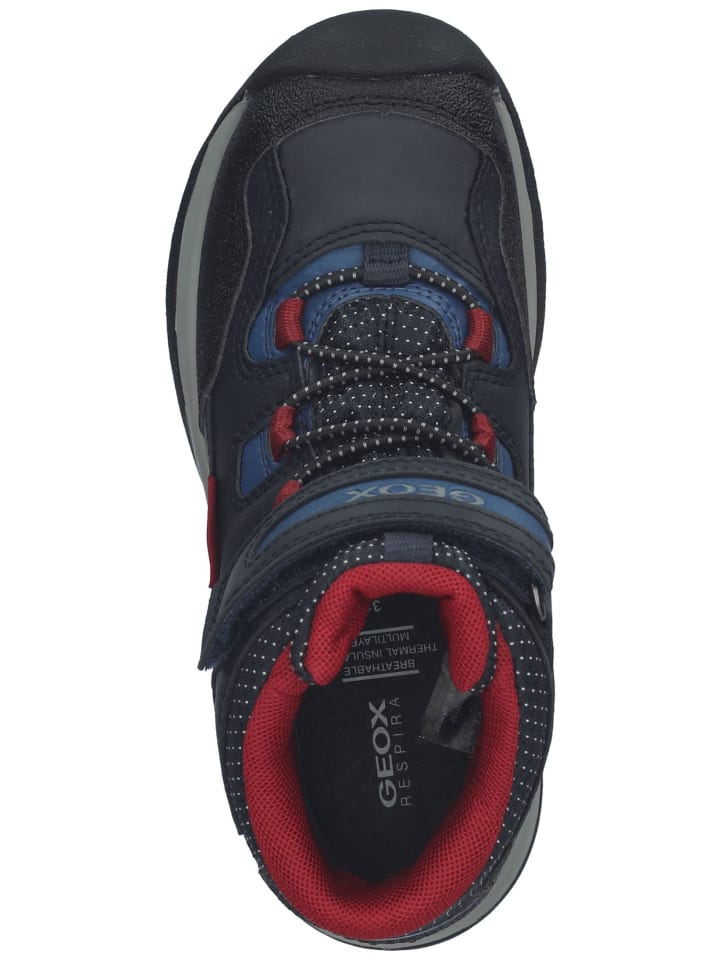Geox Stiefelette in Navy/Rot günstig kaufen