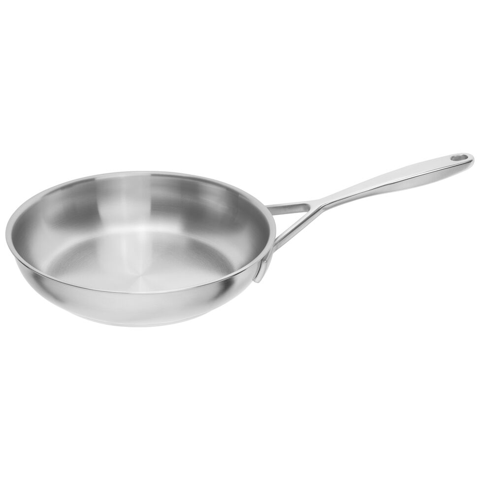 Bratpfanne 20 cm, 18/10 Edelstahl, Silber
