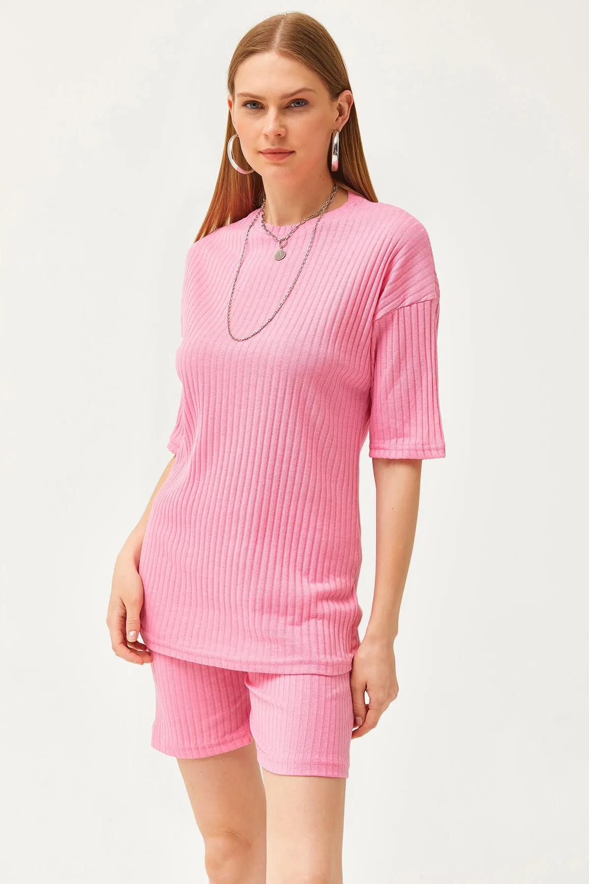 Olalook  Zweiteiler - Rosa - Oversized