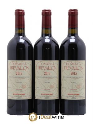 IGP Alpilles Trévallon (Domaine de) Eloi Dürrbach  2015 - Lot de 3 Bouteilles