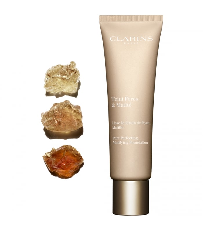 Clarins-TEINT PORES ET MATITÉ-Lisse le Grain de la Peau et  Matifie