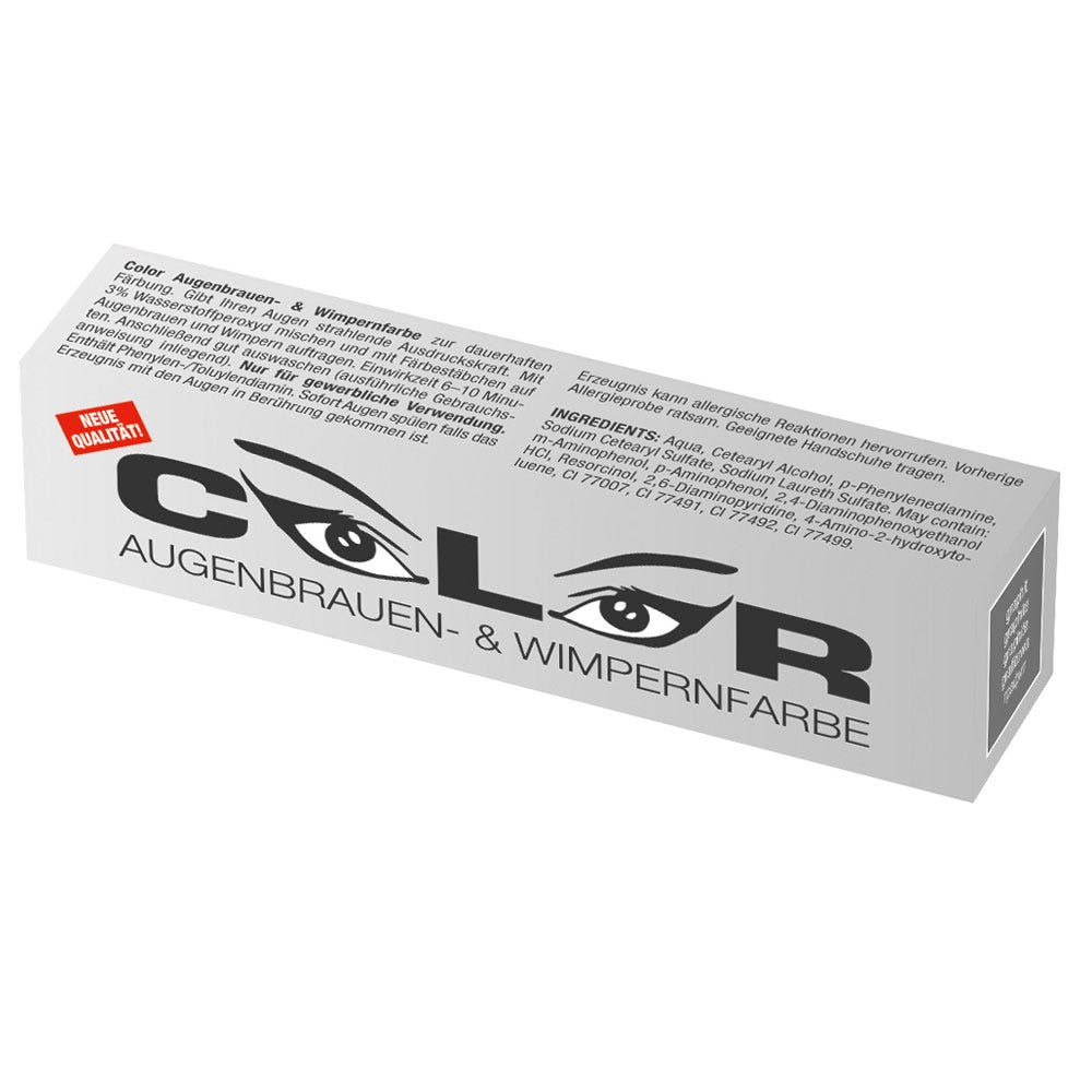 Comair Color Augenbrauen- und Wimpernfarbe graphit 15 ml