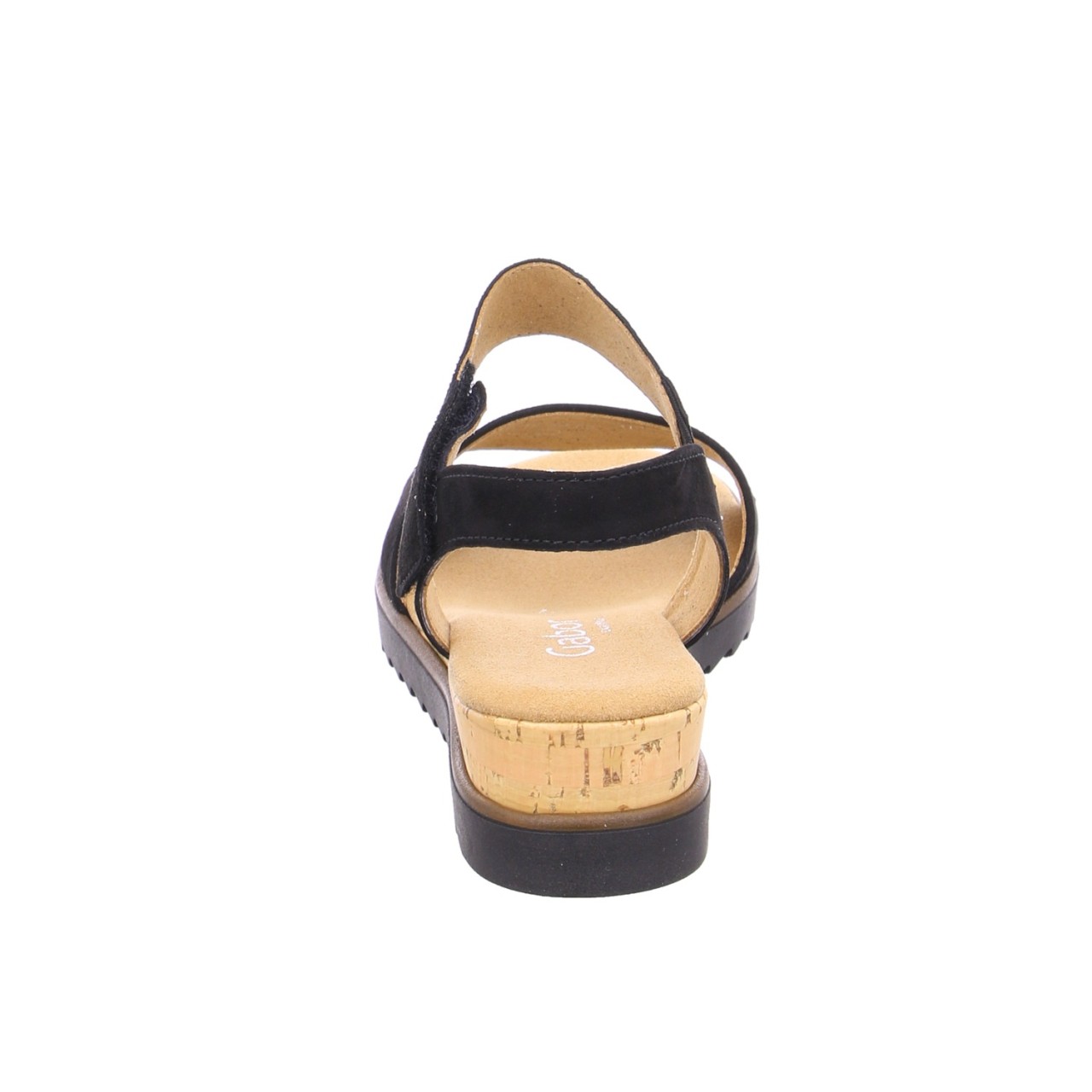 GABOR Komfort Pumps schwarz Sandale schwarz