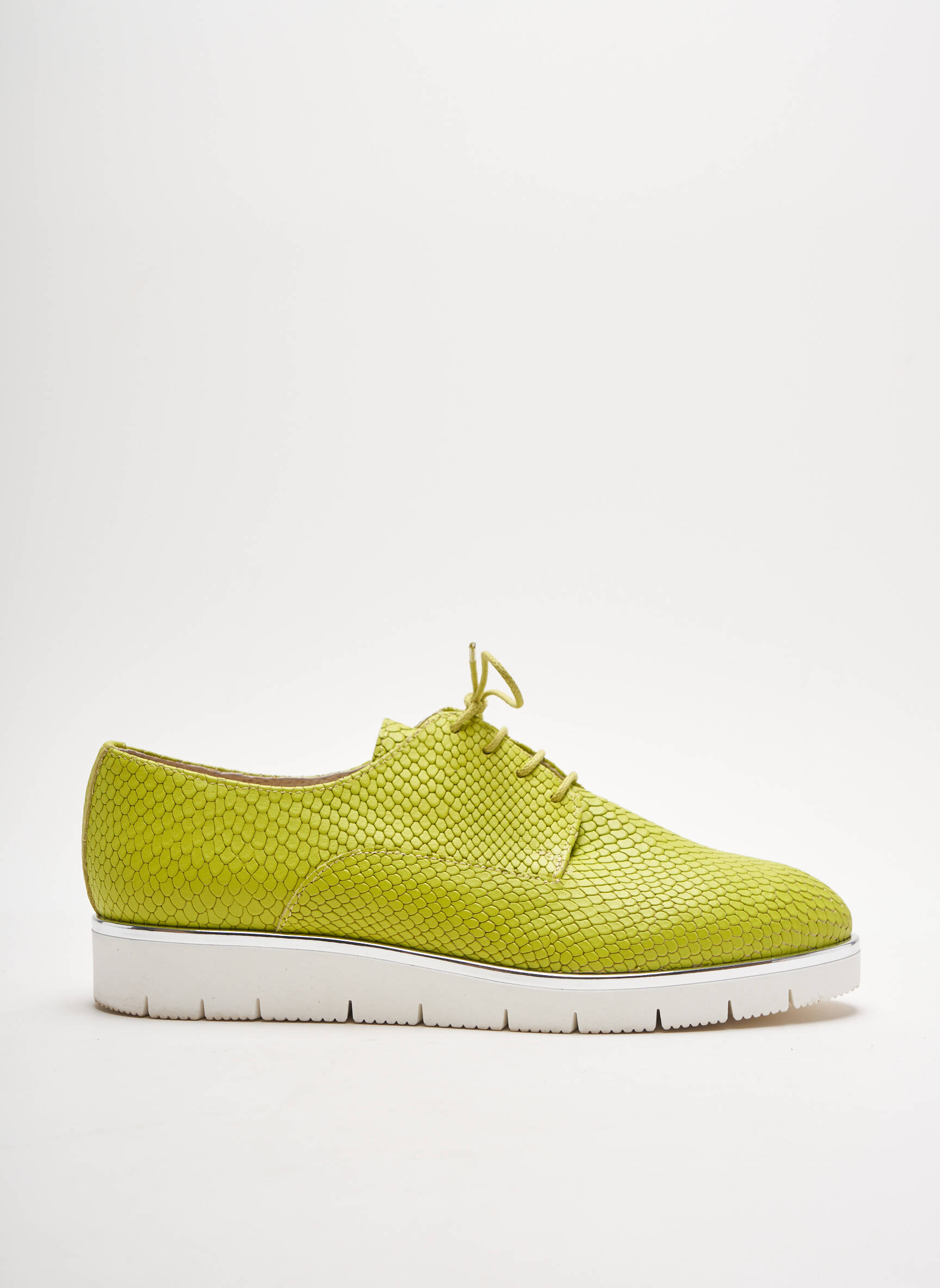 Brodequins Derby Femme couleur vert