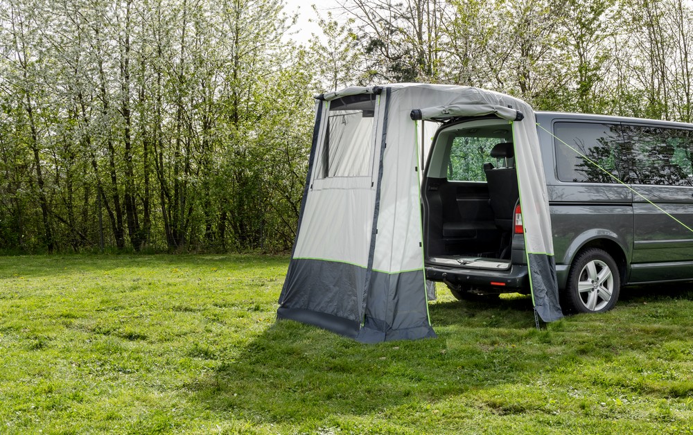 HC Garten & Freizeit Heck Vorzelt für Wohnwagen 200x150x200 cm