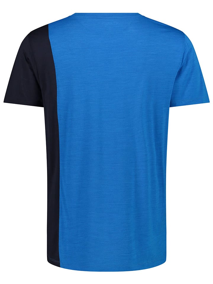 CMP Funktionsshirt in Schwarz/Blau günstig kaufen