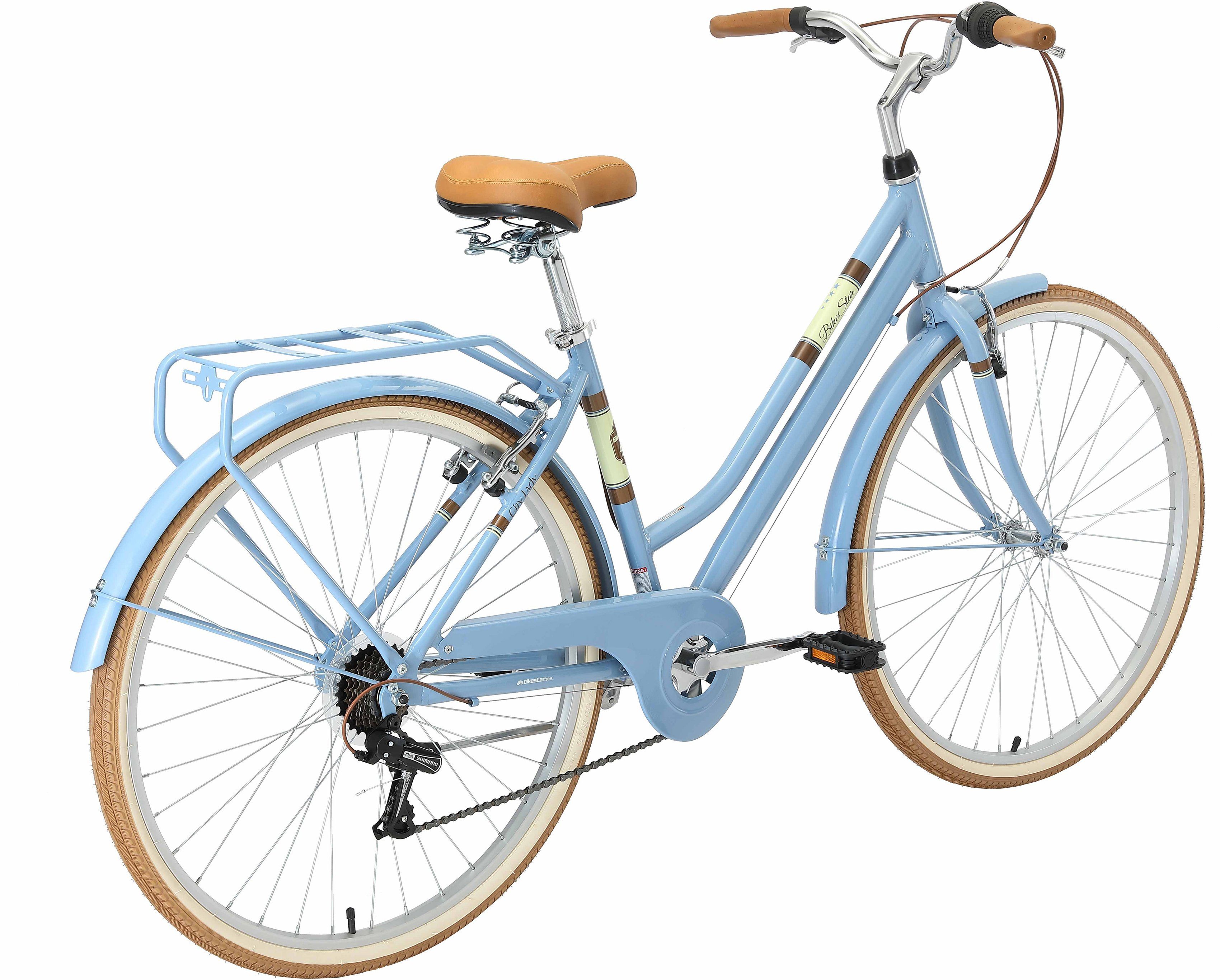 Bikestar Cityrad, 7 Gang Shimano RD-TY21 Schaltwerk, Kettenschaltung