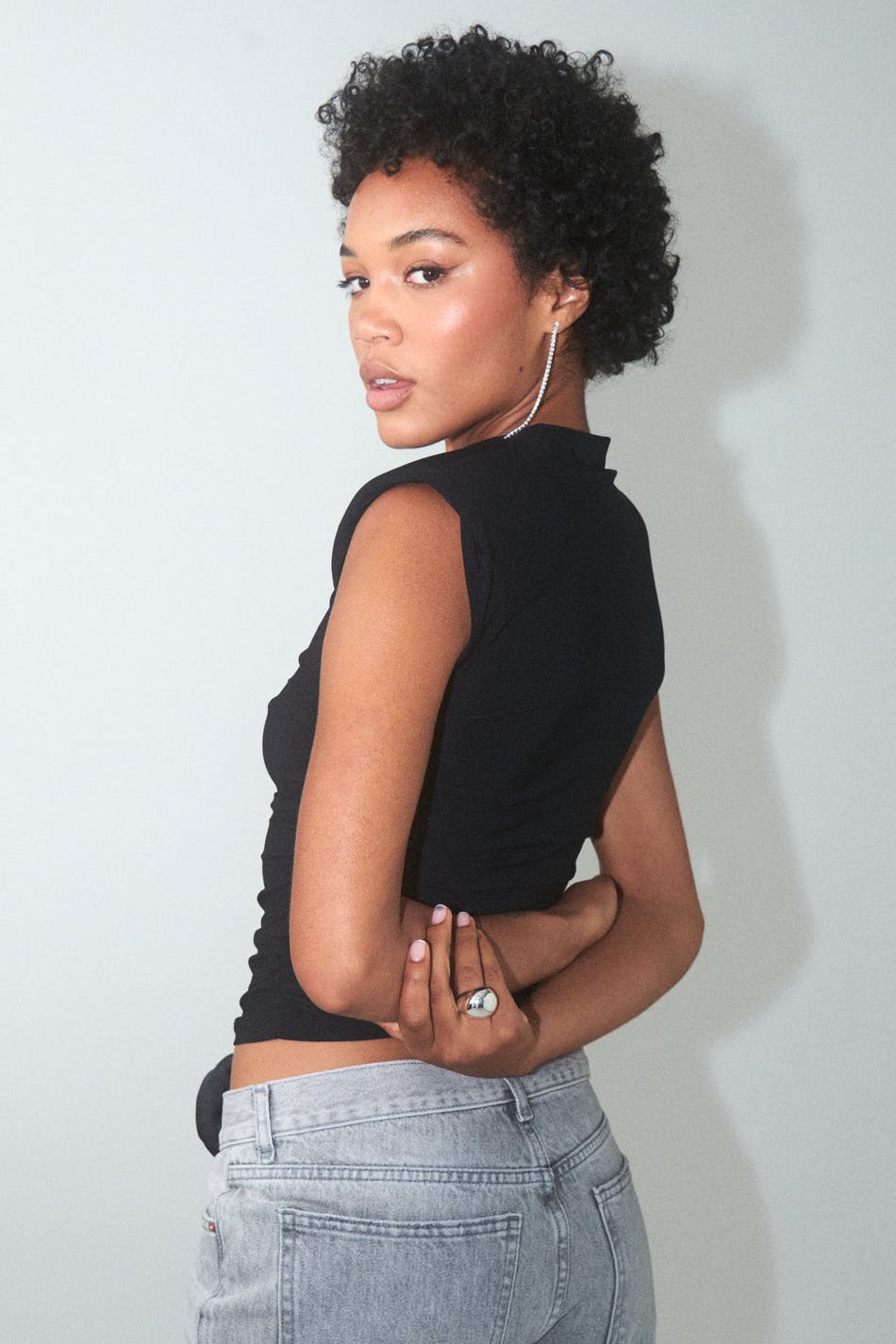 Shoulderpad top