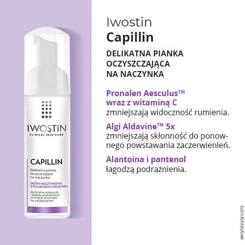 Iwostin Capillin valomosios putos kapiliarams