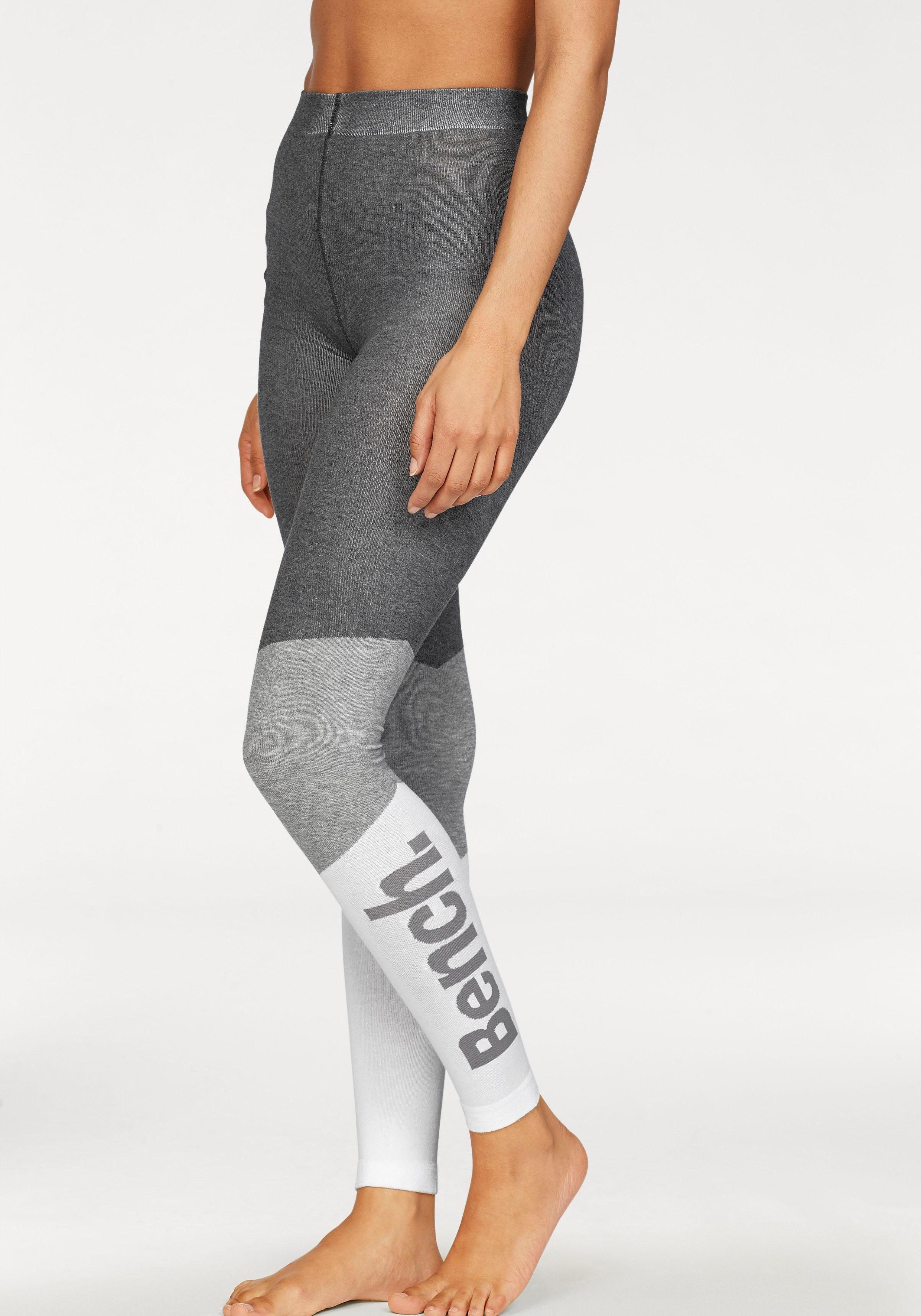 Bench. Strickleggings im sportiven Colorblockdesign