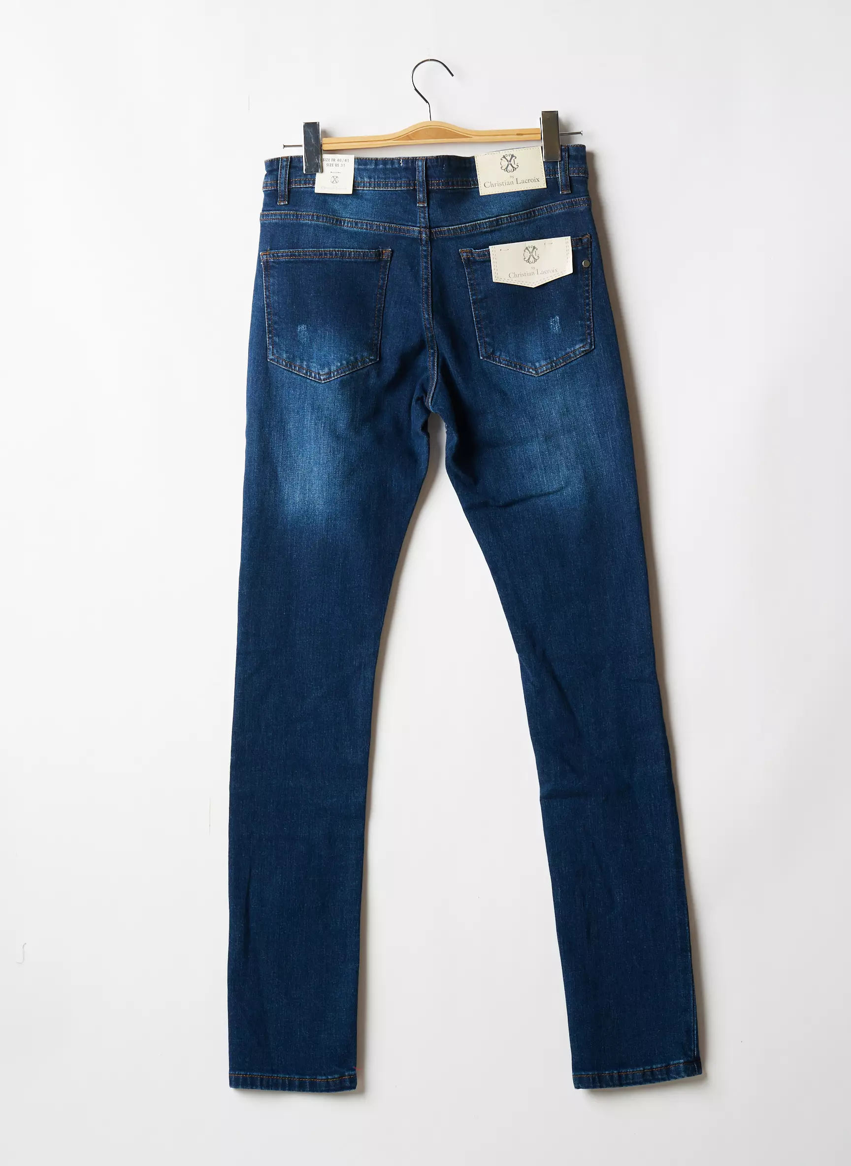Christian Lacroix Jeans Coupe Slim Homme couleur bleu