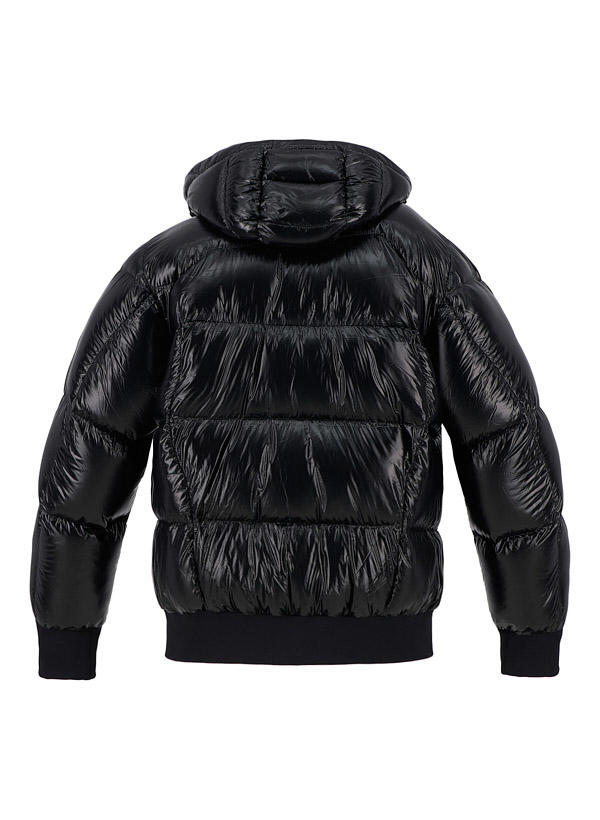 BOSS Green, Daunenjacke Ronnie, Mikrofaser wasserabweisend, schwarz