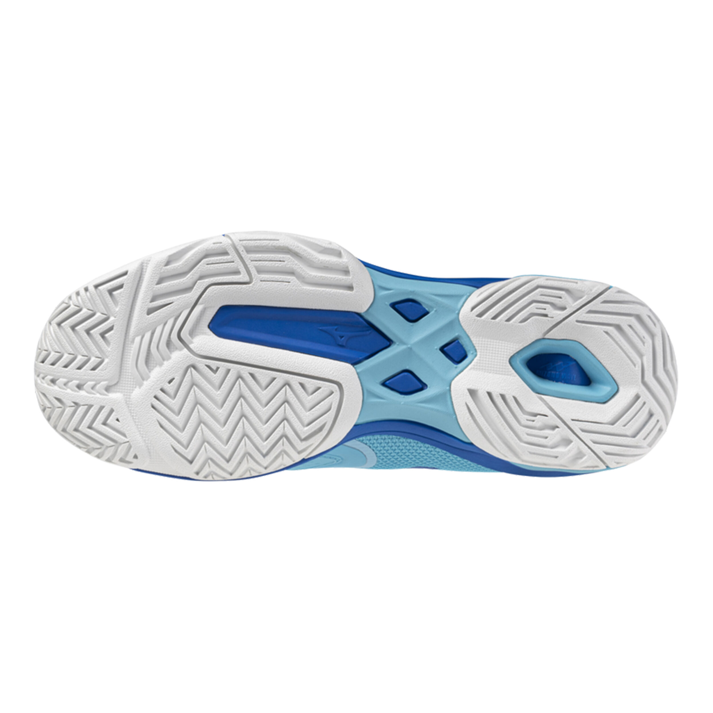 Wave Exceed Light Allcourtschuh Damen - Blau, Weiß