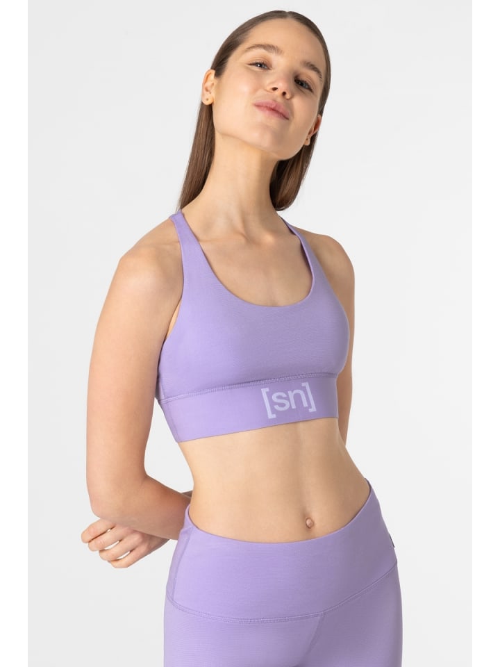 super.natural Merino Bra W SUPER TOP in lila günstig kaufen
