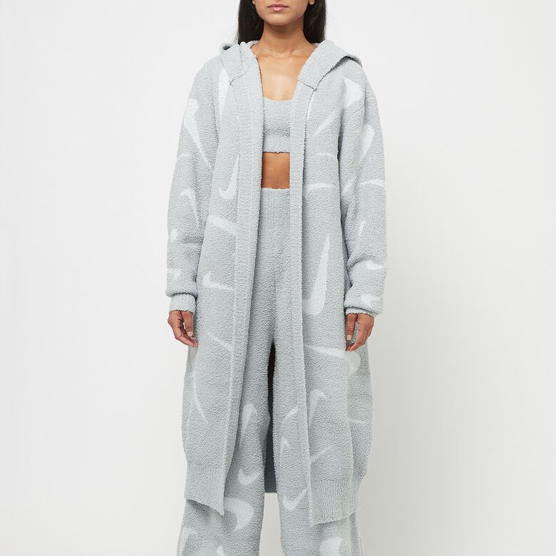 NIKE Wmns Loose Long Knit Cardigan smoke grey/photon dust