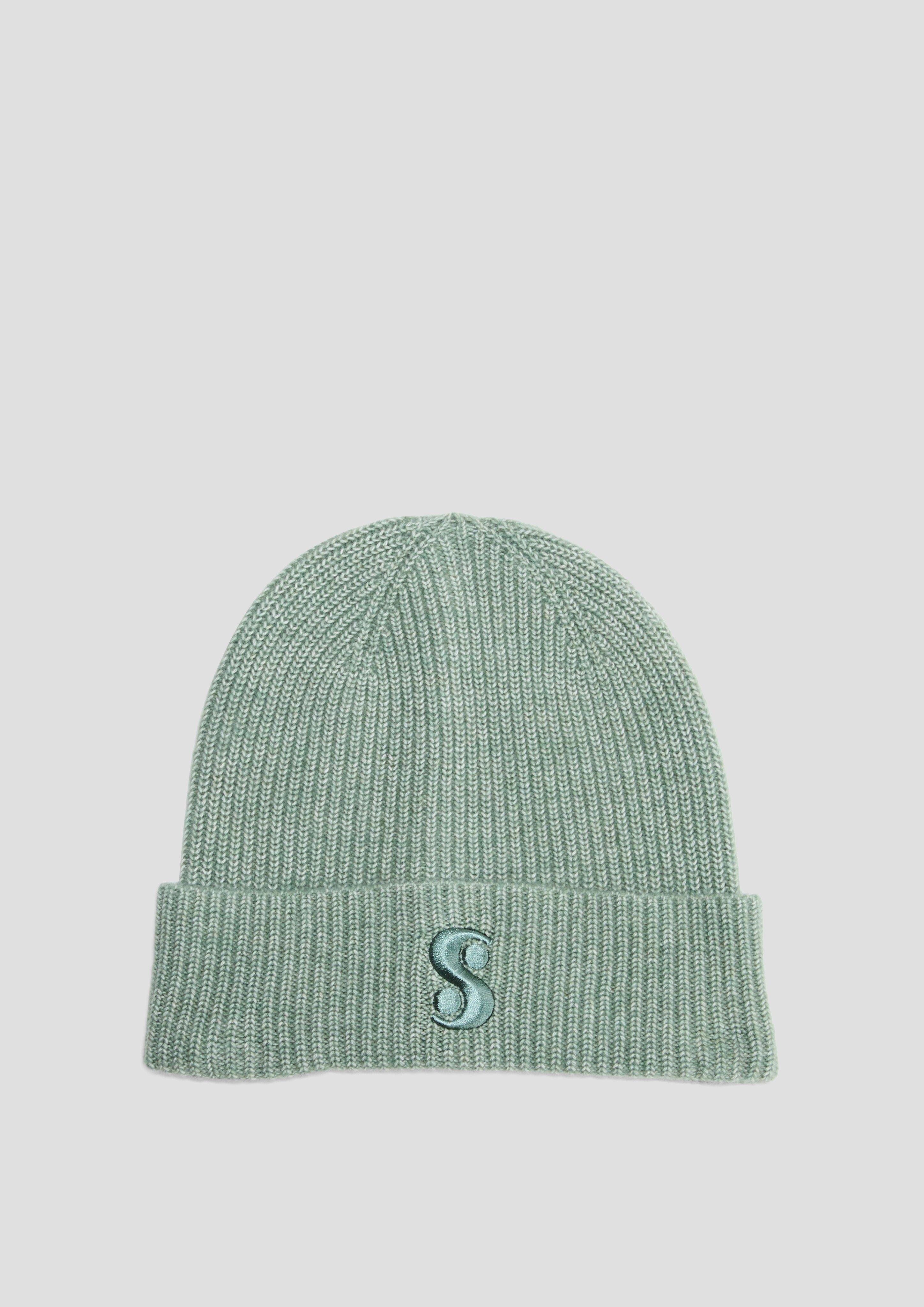 Strickmütze mit Logo-Stickerei  2133586-72X1
