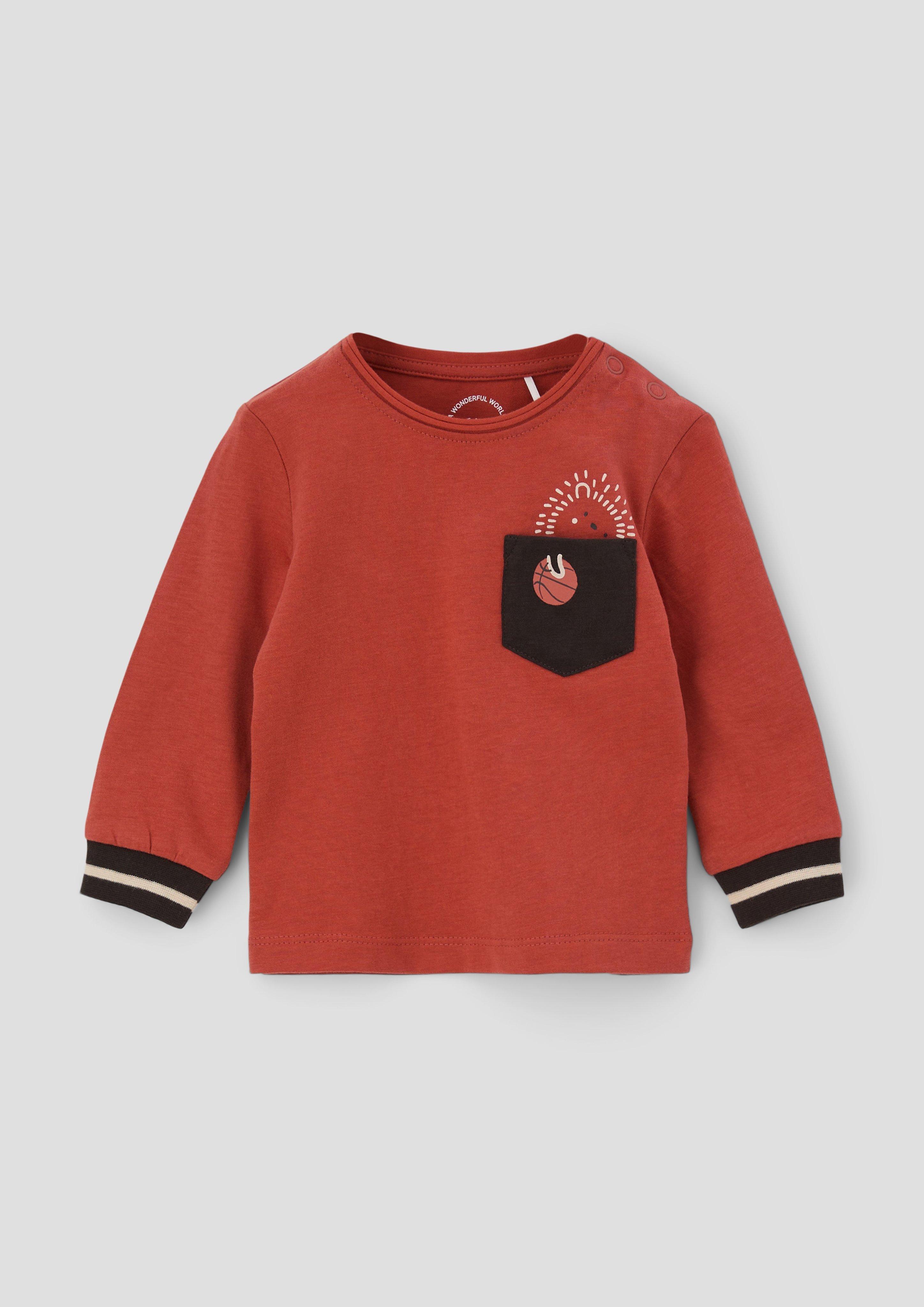 Longsleeve mit Brusttasche  2133953-2764