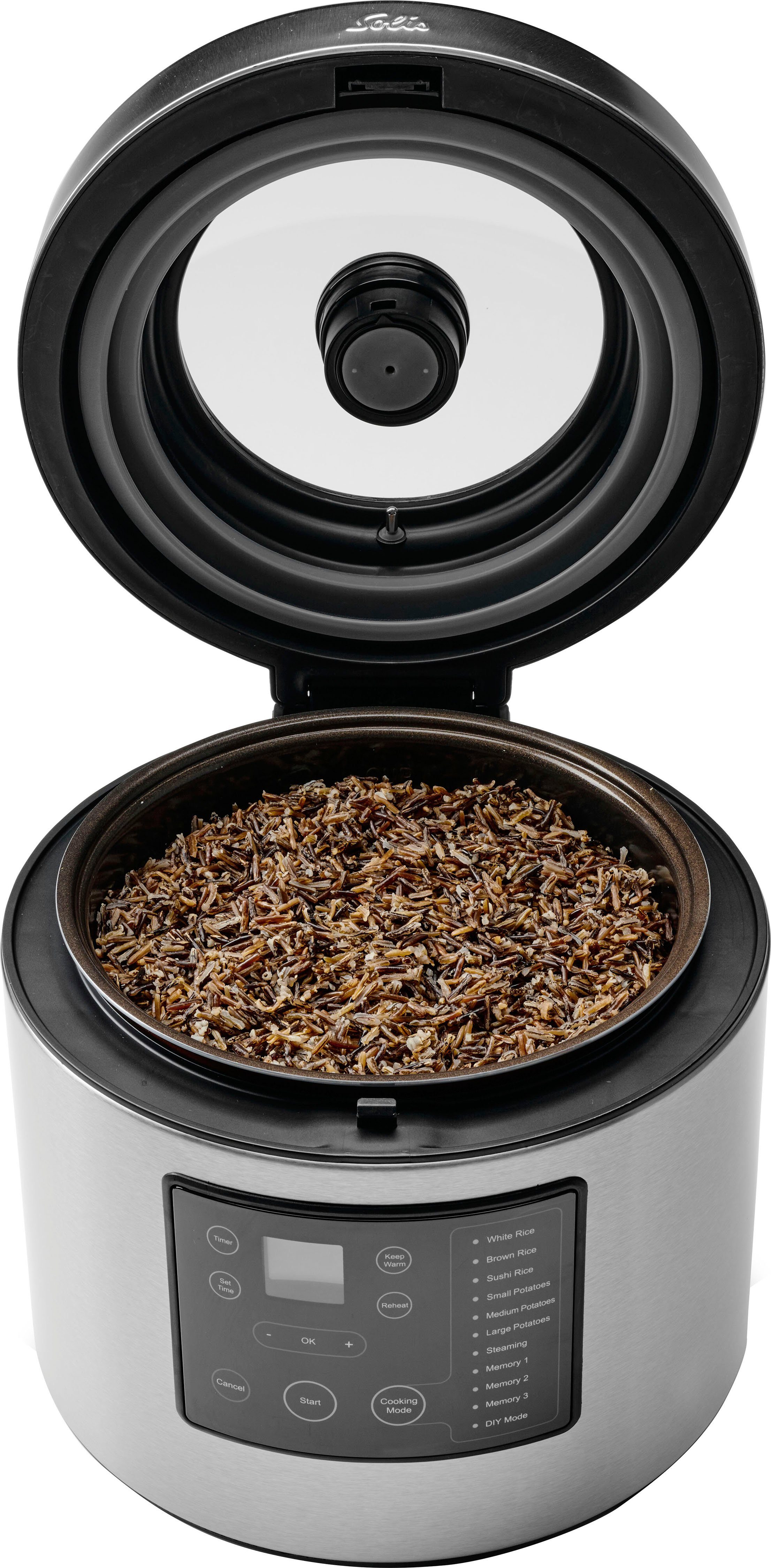 SOLIS OF SWITZERLAND Reiskocher Rice&Potato Cooker (Typ 8161), 860 W