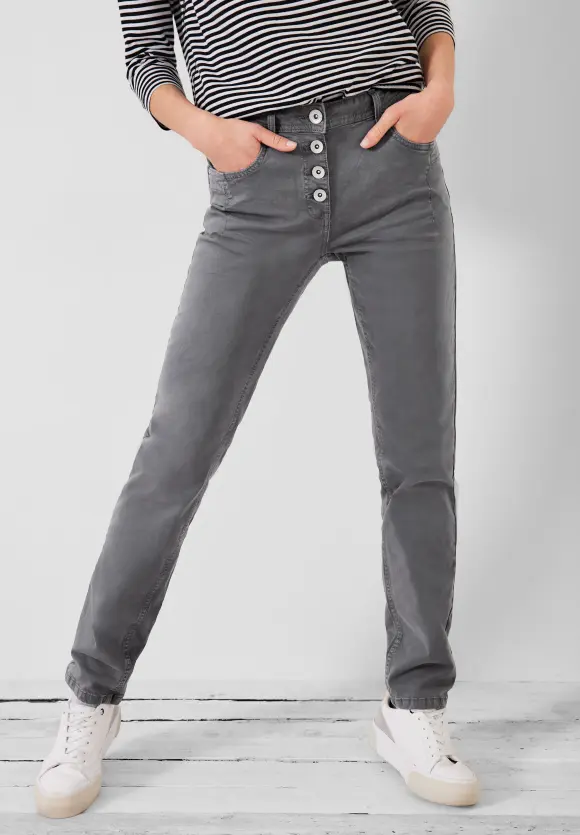 CECIL Loose Fit Hose mit Stretch