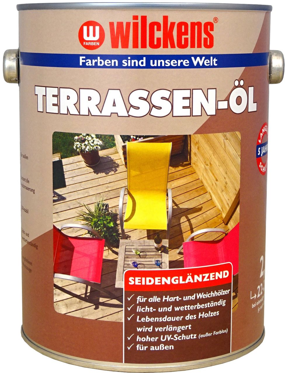 Wilckens Farben Wilckens Terrassen-Öl Bangkirai 2,5l