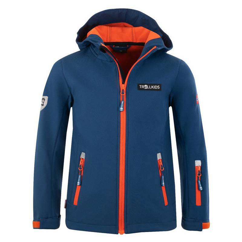 Trollkids Oslofjord Softshelljacke Kinder