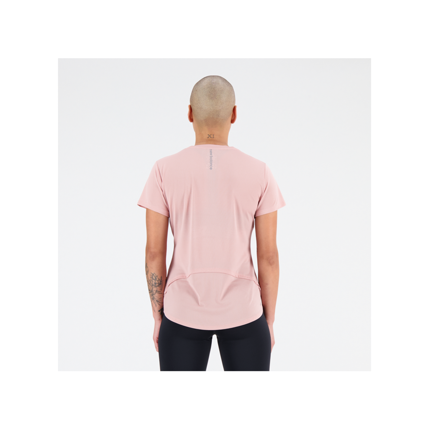 New Balance Grapic Accelerate T-Shirt Damen Pink