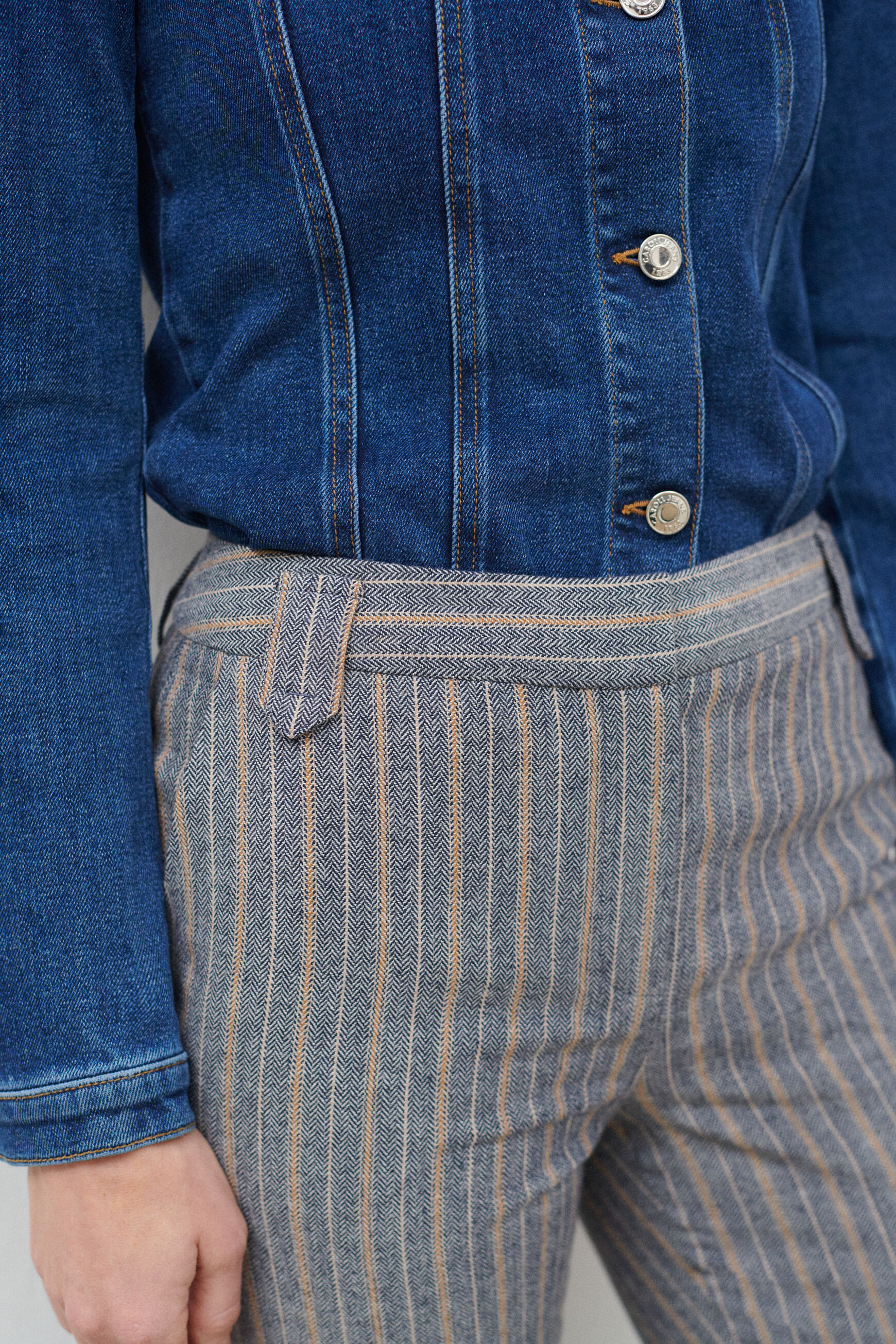 pantalon danny bleu marine femme
