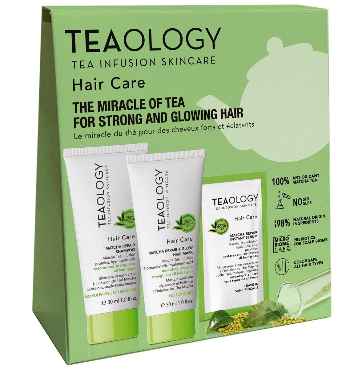 Teaology Matcha Repair Hair Care Kit