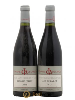 Nuits Saint-Georges 1er Cru Clos de l'Arlot Domaine de l'Arlot  2013 - Lot de 2 Bouteilles