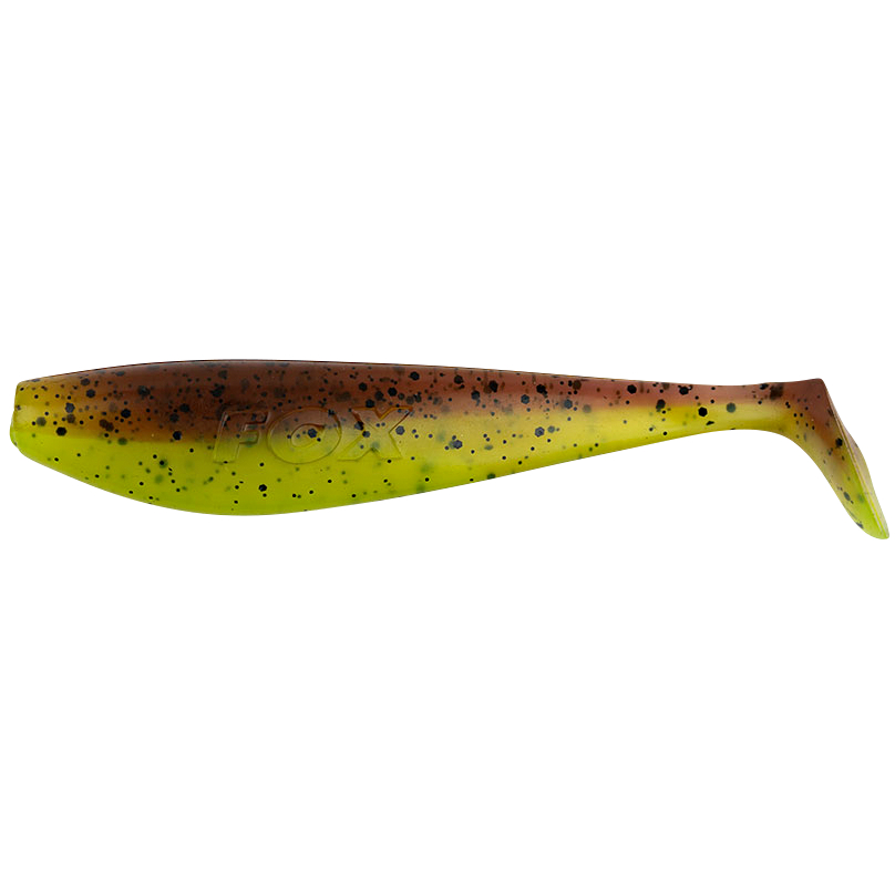 Fox Rage Softlure Ultra UV Zander Pro Shad (UV Green Pumpkin)