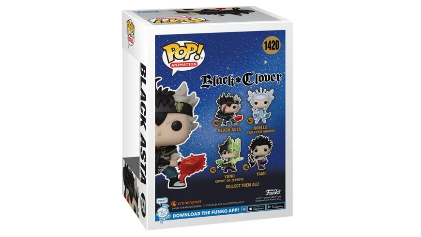 Funko - POP! - Black Clover - Black Asta Vinyl