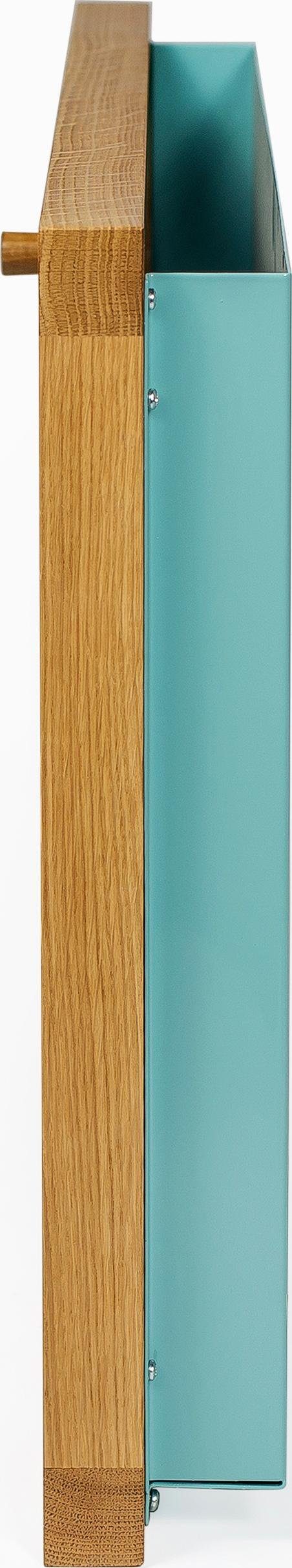Woodman Klapptisch Brenta, zum aufklappen, platzsparend, Rahmen aus massiver Eiche