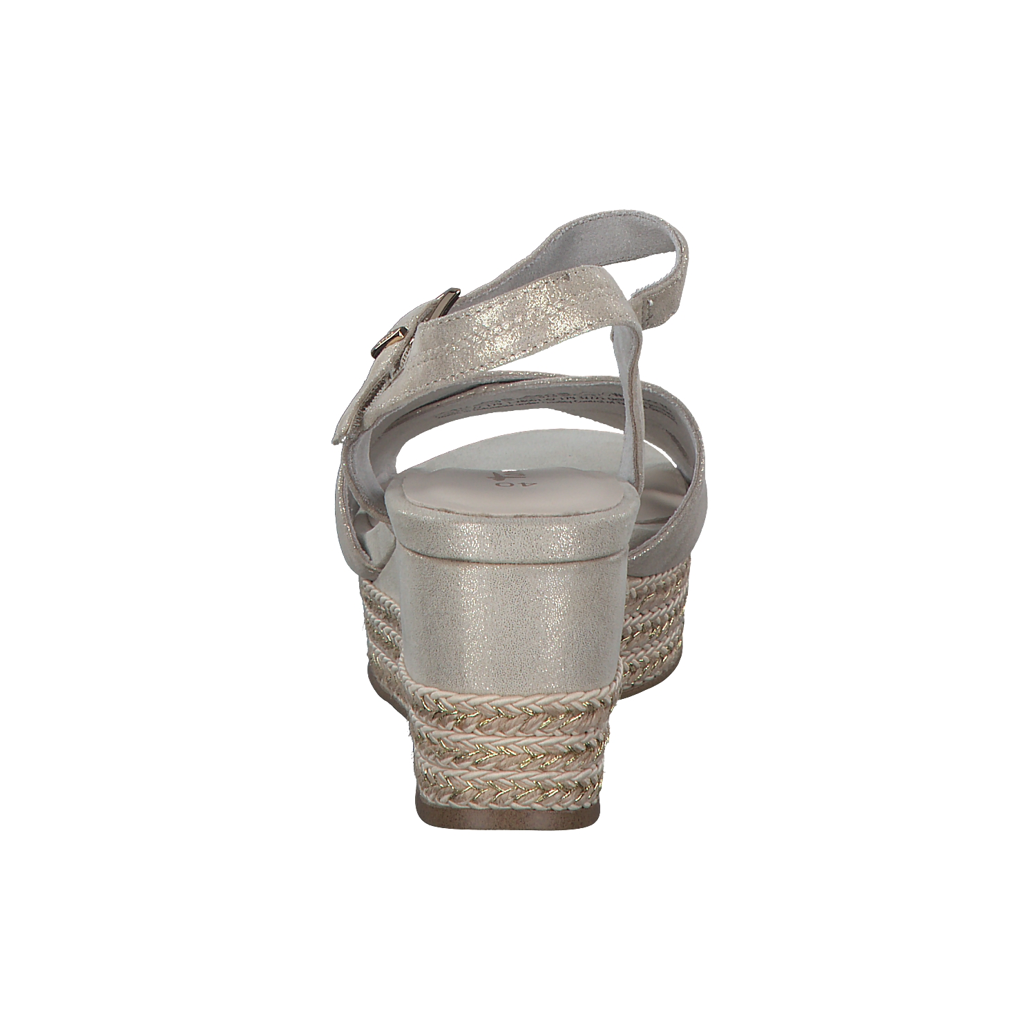 Tamaris 28001, Plateau-Sandaletten, Damen, Grau